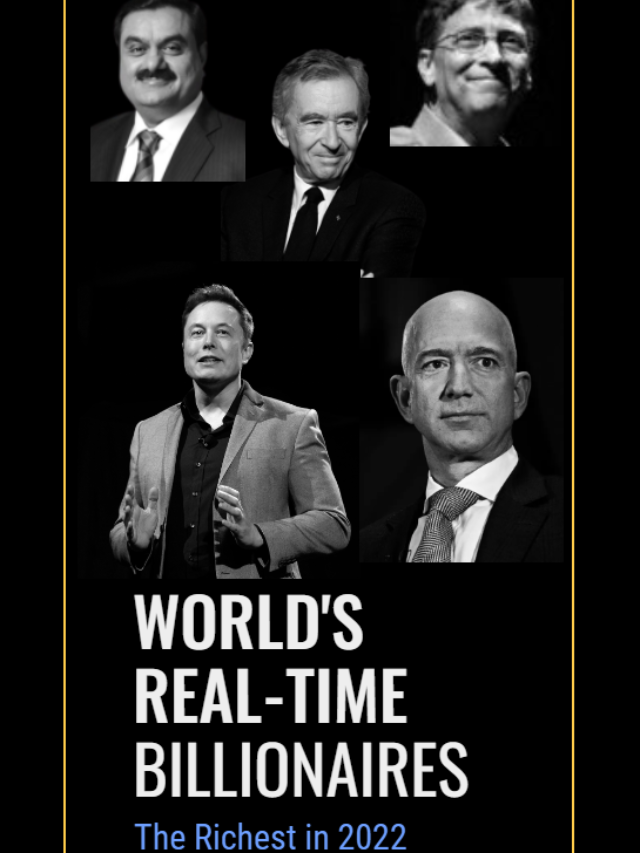 WORLD’S  REAL-TIME BILLIONAIRES